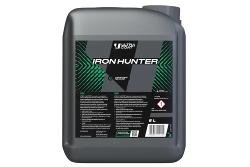 Ultracoat Iron Hunter järnlösare 5L kanna för kemisk dekontaminering av lack och fälgar