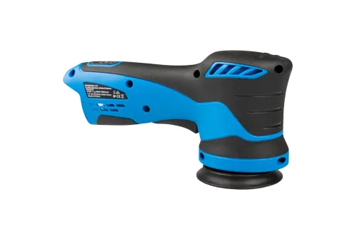 Cordless orbital polisher 75mm by Kovax with speed stabilisation for detail work on bodywork