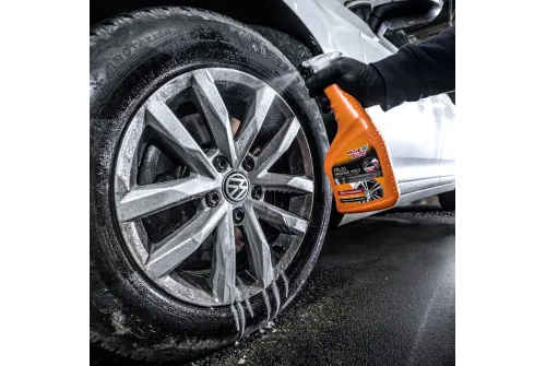 MA Pro Detailing Fälgrengöring Järnlösare 750ml sprayflaska med färgindikator för bromsdammsrengöring