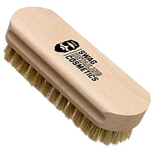 Leather Cleaning Brush Beechwood Soft Bristles, SWAG Detailing Cosmetics