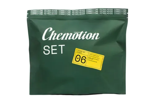 Läderkit Classic från Chemotion NEW med rengöringsmedel, skyddsmedel, borste och mikrofiberduk