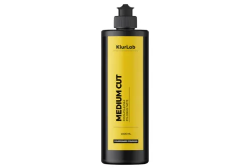 KiurLab One Step Polish 1L gul flaska med bananduft för repborttagning och glansförbättring