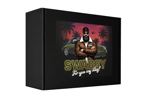 SWAG Presentbox Bilvård för Honom med Quick Detailer, Glass Cleaner, APC och bilparfym