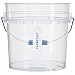 FX PROTECT Wash Bucket MINI transparent 16 litre with ergonomic design for professional car detailing