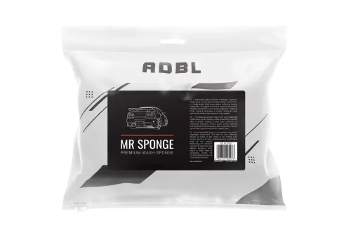 ADBL Mr Sponge professionell tvättsvamp med dubbelsidig vaffelstruktur och slät yta för biltvätt