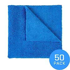 Microfibre Towel Dual-Sided 40x40 cm 350gsm Mystic Blue, FX PROTECT