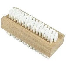 Nail Brush with Wooden Handle 9 cm, Monster Shine