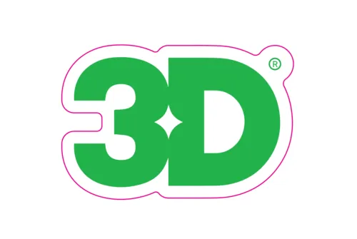 3D Car Care foil sticker with 3D effect and scratch-resistant material for professional vehicle marking