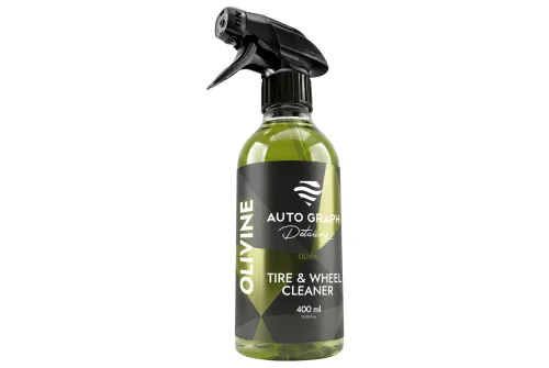 Auto Graph OLIVINE Wheel & Tyre Cleaner 400ml bottle for professional wheel cleaning