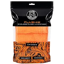 Microfibre Towel 500GSM Extra Soft Scratch-Safe 5-Pack Orange for Car Care, Blend Brothers