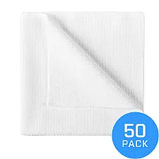 Microfibre Towel 40x40cm 320gsm High Absorption Scratch-Free Polar White, FX Protect