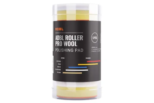 ADBL Wool Pad DA30 ullbaserad polerpad 30mm diameter 5-pack för DA polisher