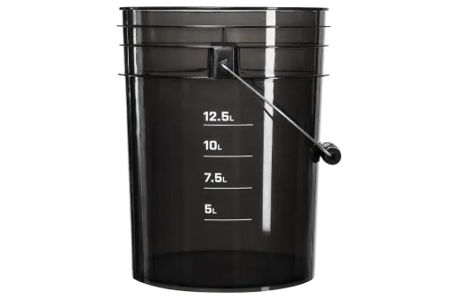 FX PROTECT Tvätthink 20L svart med ergonomiskt handtag för professionell biltvätt och detailing