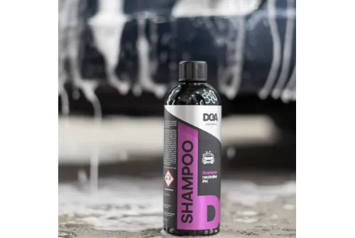 DOA Bilschampo pH-neutralt Koncentrat 500ml flaska för skonsam biltvätt med coating-skydd