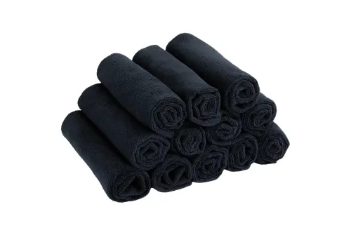 Cleantle Microfibre Shorty 12-pack short pile microfibre cloth 350gsm 40x40cm for detailing