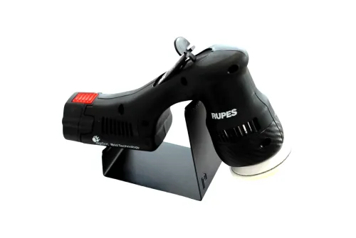 Poka Premium stand for Rupes HLR75 Mini iBrid polishing machine in stainless steel