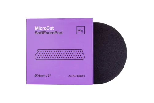 Koch Chemie Microcut Pad Violet Soft 76mm mjuk polerpad för finpolering