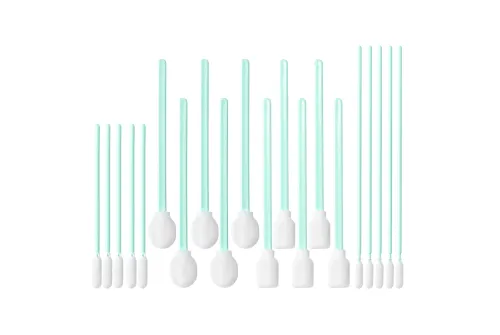 Detaljrensningspinnar med skumändar 4-pack, återanvändbara MA X-Swabs för ventilationsgaller och elektronik