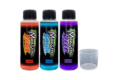 Prostaff 3pH Car Shampoo Set with three 90ml bottles - Deep Alkaline, Force Acid and Smooth Neutral