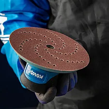 Velcro Sanding Disc 152mm Multi-Hole Grit 240, Kovax