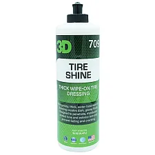 Tyre Dressing Gel 473 ml Satin Finish UV Protection, 3D Car Care