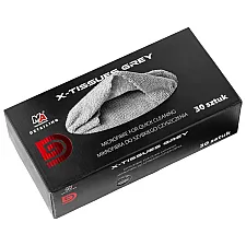 Microfibre Cloths 30x30cm 200gsm Seamless Grey 30-Pack, MA