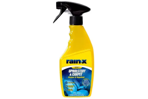 Rain-X Klädsel- och Mattrengöring med Skydd 500ml sprayflaska för textilklädsel och bilmattor