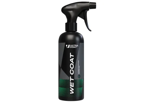 Ultracoat Wet Coat SiO2 hydrofob snabbskydd sprayflaska 500ml för vattenavvisande lackbehandling