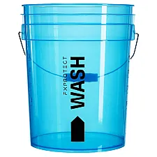Tvätthink 20L Transparent Blå Ergonomisk, FX PROTECT