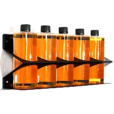 Wall-Mounted Bottle Rack 5 x 1L LITE, Poka Premium