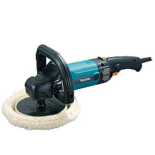 Rotationspolermaskin 1200W, Variabel hastighet 0-3000 RPM, Damm-skyddad motor, Makita