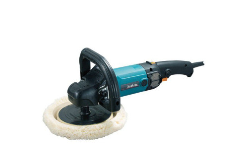 Rotationspolermaskin 1200W, Variabel hastighet 0-3000 RPM, Damm-skyddad motor, Makita