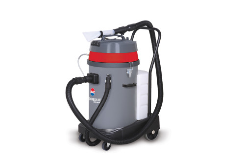 Professionell dubbelmotor extraktionsmattrengörare 80L polypropylen tank, BIEMMEDUE EX80 P