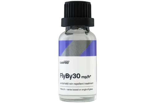 CarPro FlyBy30 Glass Coating -  bardzo trwała niewidzialna wycieraczka na szyby 50ml