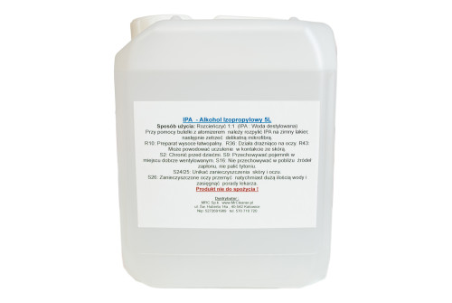 Monster Shine Isopropyl Alcohol Degreaser 5L concentrate bottle for paint preparation and degreasing