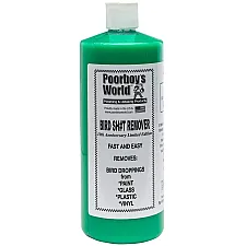 Detail Spray Bird Dropping Remover 946ml Safe on Paint, Glass, Plastic & Vinyl, Poorboy's World