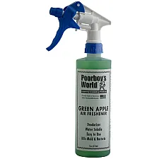 Odour Eliminator Fabric Spray Green Apple 473ml for Car Interiors, Poorboy's World