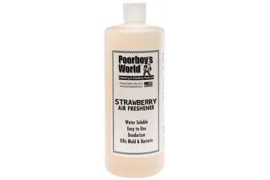 Poorboys World Strawberry - skuteczny neutralizator i odświeżacz truskawka 946ml