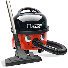 Torrdammsugare 9L 620W Energisnål HepaFlo-filtrering Kompakt, Numatic HVR 200 Henry