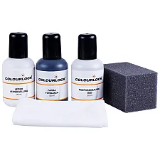 Lädertonande Set BMW Safran Gelb 3×50ml, Colourlock Lederzentrum