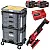 Cordless DA Polisher Kit 15mm 18V with Charger, 2x5.0Ah Batteries and STACK PACK Bags, FLEX