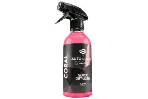 Auto Graph Quick Detailer Lackförnyare 400ml sprayflaska med hydrofob effekt för bildetailing