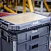 Sladdlös excenterpolermaskin FLEX XFE 2-15 18-EC med batterier, laddare och STACK PACK väskor