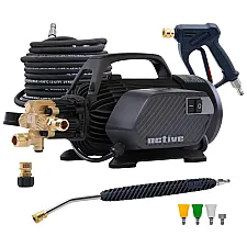 Pressure Washer with Accessory Kit, Active