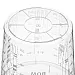 Antistatic BenBow paint mixing cup 385ml in PP plastic with printed mixing scale for car paint
