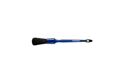 Deturner Black Brush 16mm detail brush with ergonomic handle for gentle auto detailing