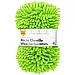 Green ChemicalWorkz New Chenille Sponge 2-in-1 wash sponge with microfibre strands and bug mesh