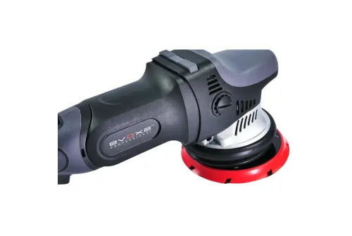 Evoxa Cordless Dual Action Polisher 21mm with 20V battery and 125mm backing plate