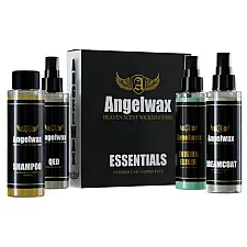 Essential Kit Exterior 4x100ml – Shampoo, Quick Detailer, SiO2 Protection, Tyre Shine, Angelwax