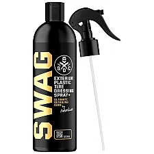Exterior Plastic & Tire Dressing Spray Hydrophobic Si-Polymer 500ml, SWAG Detailing Cosmetics